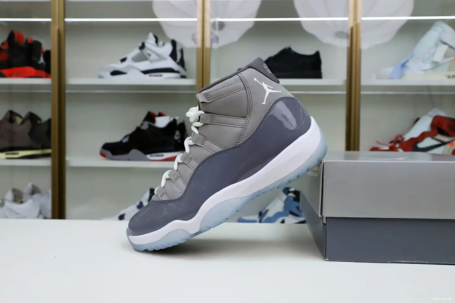 GREY' JORDAN AIR 2021 Kimikick 'COOL RETRO 11 0415